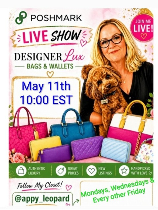 Handbags - Jane's Live Show Flyer